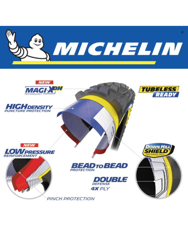 Michelin Tyre DH34 27.5 x 2.4 - Local Cycle Co