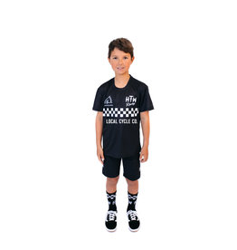 Huck The World Huck The World Checkers S/S Jersey Youth Black