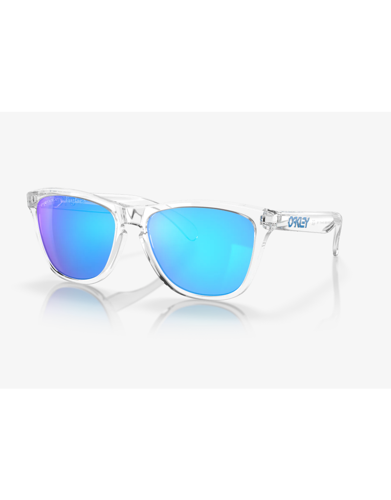 Oakley Oakley Sunglasses Frogskins Crystal Clear / Prizm Sapphire Lens