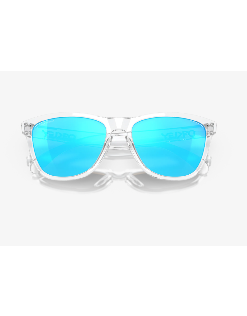 Oakley Oakley Sunglasses Frogskins Crystal Clear / Prizm Sapphire Lens