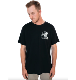 Huck The World Huck The World Burger SS Tech Tee Black