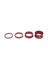 Wolf Tooth Wolf Tooth Precision Headset Spacer Kit Red