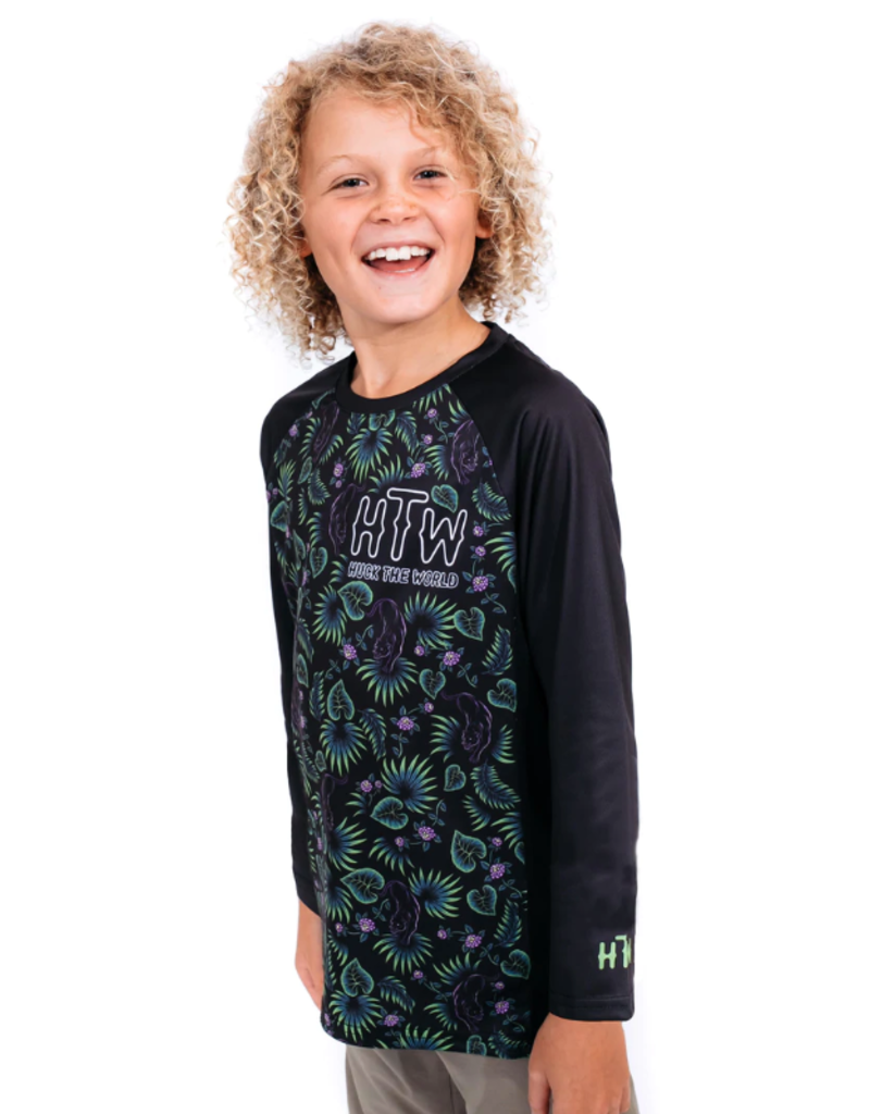 Huck The World Huck The World Panther Youth L/S Jersey