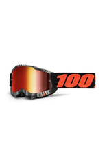 100% 100% Goggle Accuri 2 Youth Geospace/Mirror Red