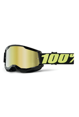 100% 100% Goggle Strata 2 Upsol/Mirror Gold