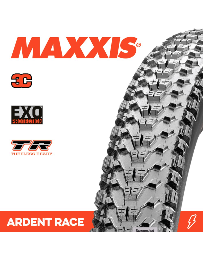 Maxxis Ardent Race 29 x 2.20 Pair, Tubeless Ready, 3C, Maxx Speed, EXO –  St. John's Institute (Hua Ming)