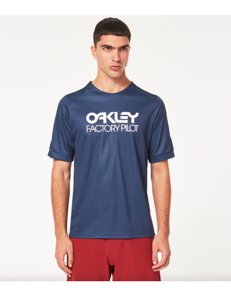 Oakley Oakley Mens Factory Pilot Jersey MTB SS Poseidon