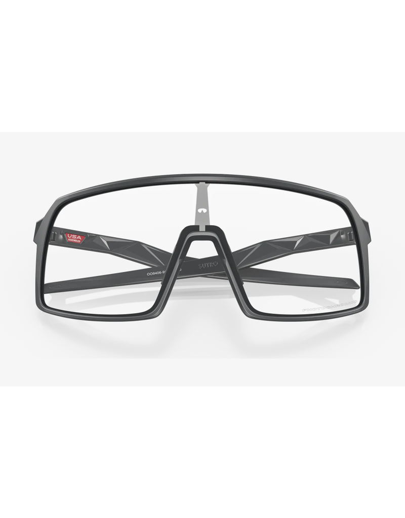Oakley Oakley Sunglasses Sutro Matte Carbon/Clear Photochromic Lens