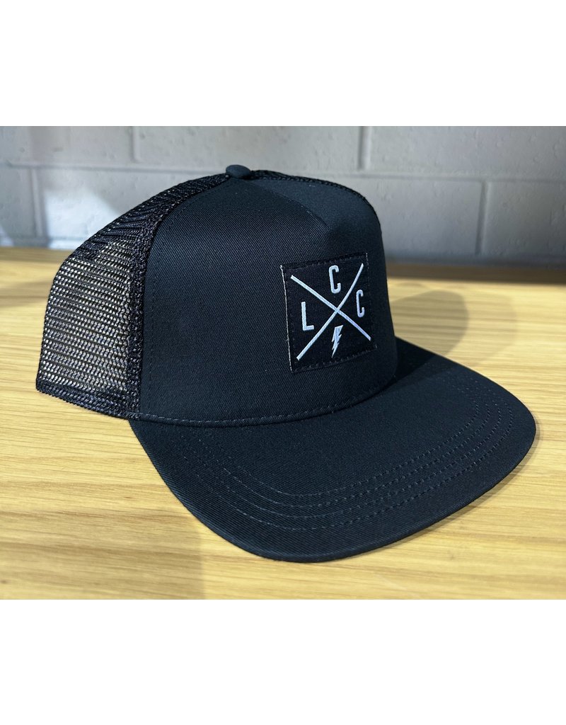 Local Cycle Co Local Cycle Co Logo Trucker Black
