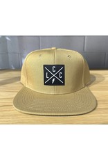 Local Cycle Co Local Cycle Co Logo Snap Back Khaki