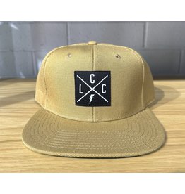 Local Cycle Co Local Cycle Co Logo Snap Back Khaki