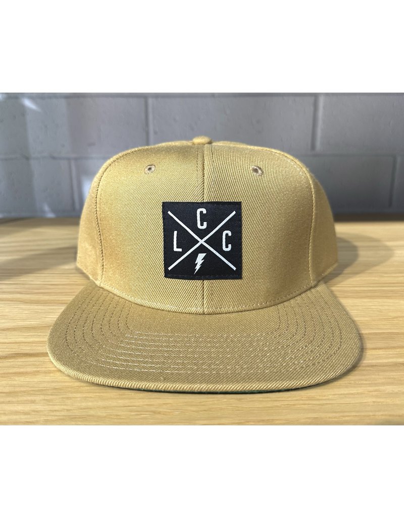 Local Cycle Co Local Cycle Co Logo Snap Back Khaki