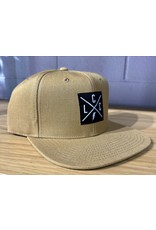 Local Cycle Co Local Cycle Co Logo Snap Back Khaki