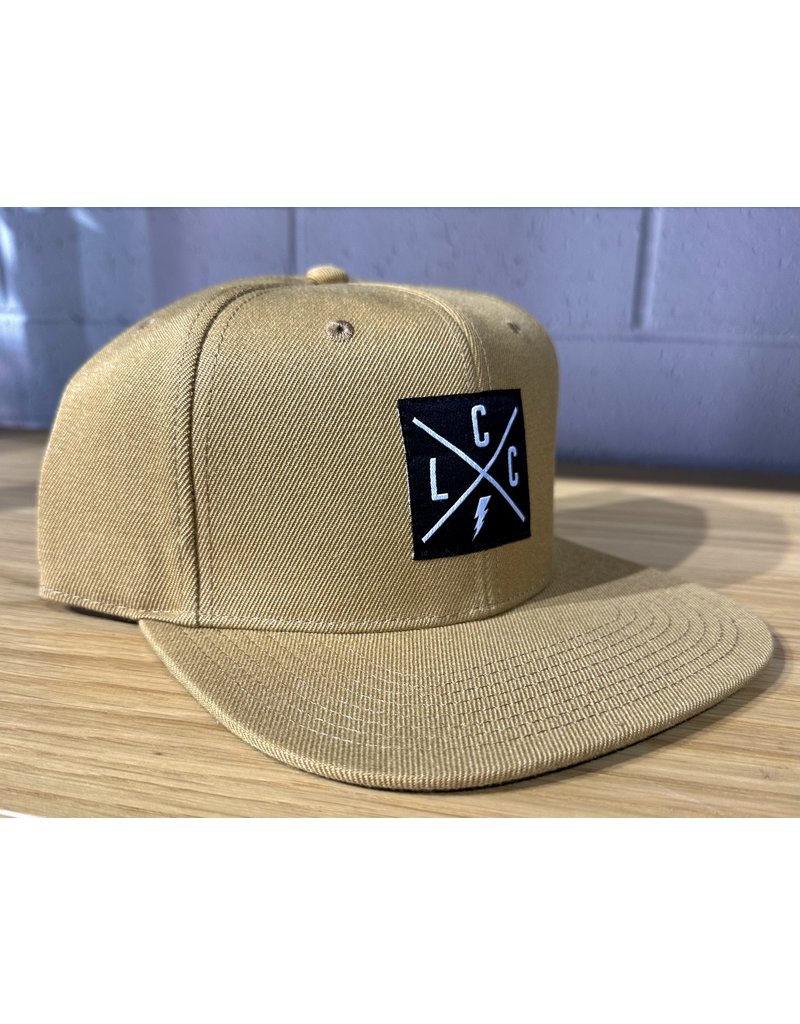 Local Cycle Co Local Cycle Co Logo Snap Back Khaki