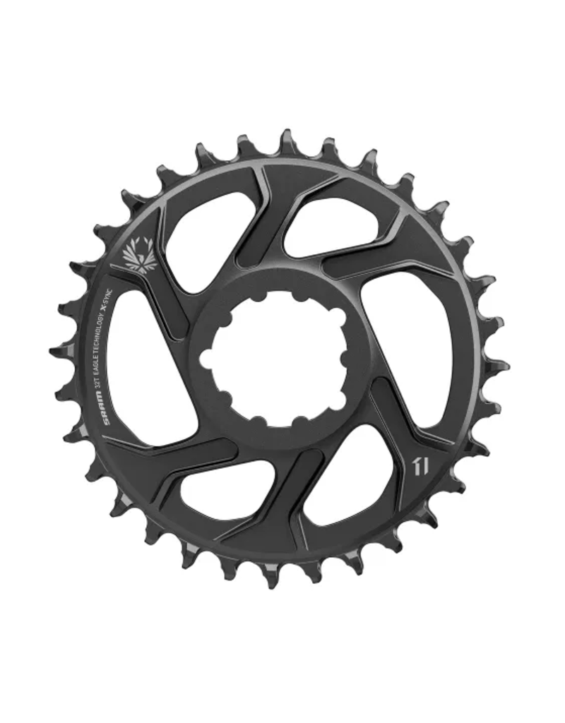 Sram Sram Chainring 30T DM XX1 3mm Offset Boost 12 Speed Black