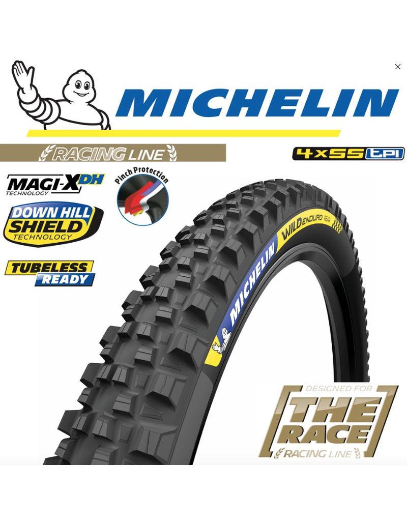 Michelin Michelin Tyre 29 x 2.4 Wild Enduro Rear RL Magi-X DH Shield