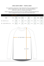 Huck The World Huck The World Warped Checkers LS Jersey Blk/Gold