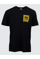 Huck The World Huck The World Checkers Tech Tee Black