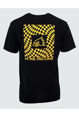 Huck The World Huck The World Checkers Tech Tee Black