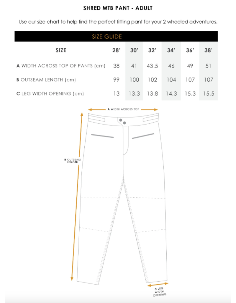Huck The World Huck The World Mens Shred Pant
