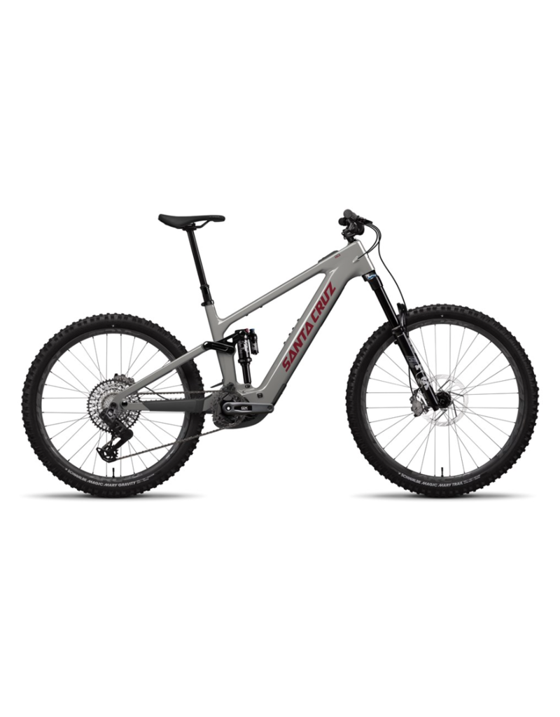 Santa Cruz Vala C GX T-Type AXS Kit X Large Gloss Grey/Crimson