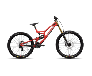 Santa Cruz V10 8 CC DH X01 Kit Gloss Red Large Local Cycle Co