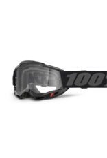 100% 100% Accuri 2 Goggle Black Clear Lens