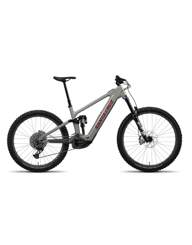 Santa Cruz Vala C GX S-Kit Large Gloss Grey/Crimson