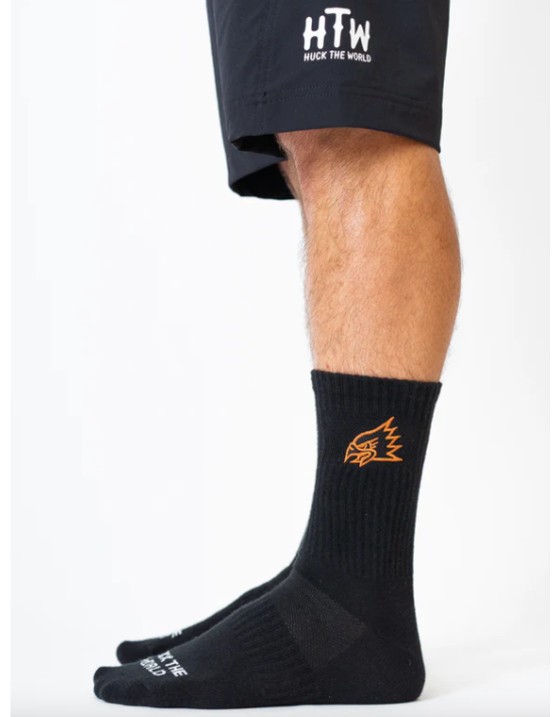 Huck The World Huck The World Sock Embro Eagle Black