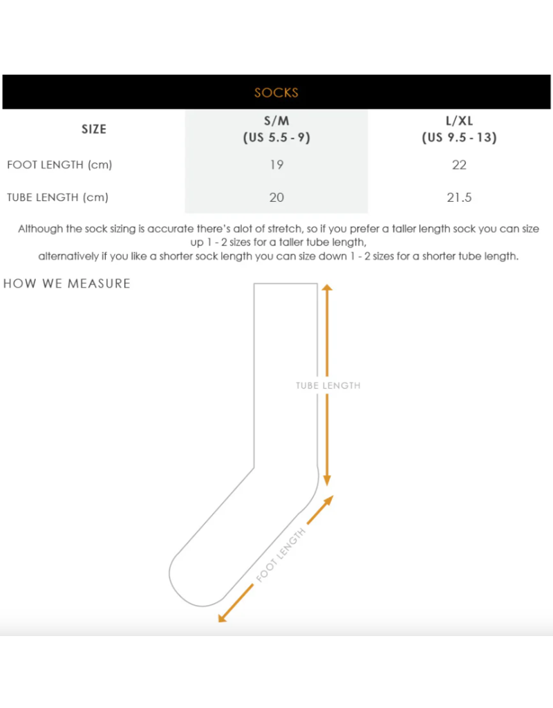 Huck The World Huck The World Sock Embro Eagle Black