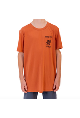 Huck The World Huck The World Scribble Eagle Youth Tech Tee Red