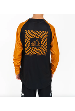 Huck The World Huck The World Warp Checkers Youth LS Jersey Blk/Gold