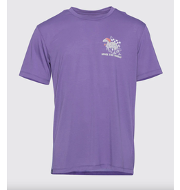 Huck The World Huck The World Tortoise Tech Tee Purple