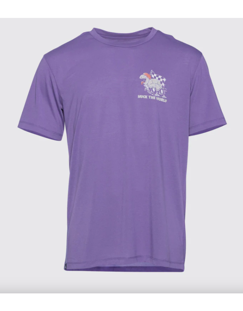 Huck The World Huck The World Tortoise Tech Tee Purple