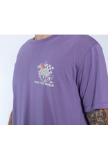 Huck The World Huck The World Tortoise Tech Tee Purple