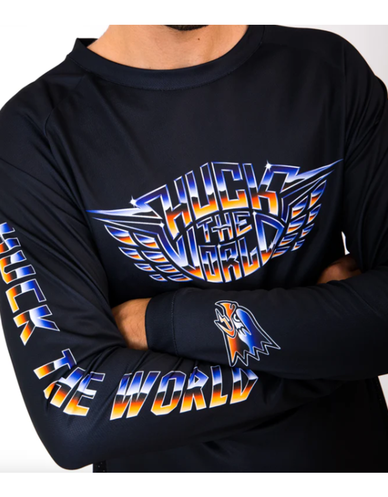 Huck The World Huck The World Chromed LS Jersey