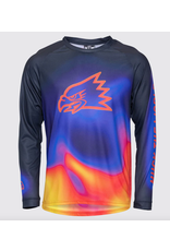 Huck The World Huck The World Heat Map LS Jersey