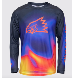 Huck The World Huck The World Heat Map LS Jersey