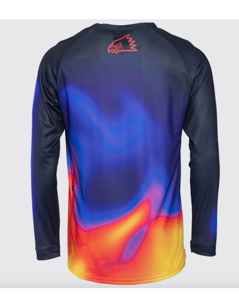 Huck The World Huck The World Heat Map LS Jersey