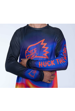 Huck The World Huck The World Heat Map LS Jersey