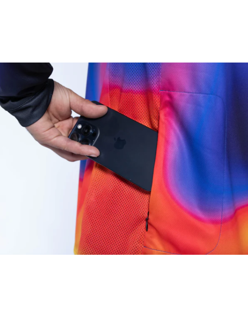 Huck The World Huck The World Heat Map LS Jersey