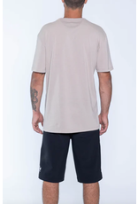 Huck The World Huck The World Eagle Head Tech Tee Bone