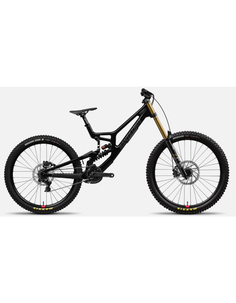 Santa Cruz V10 8 CC DH X01-Kit Gloss Black Sparkle Large