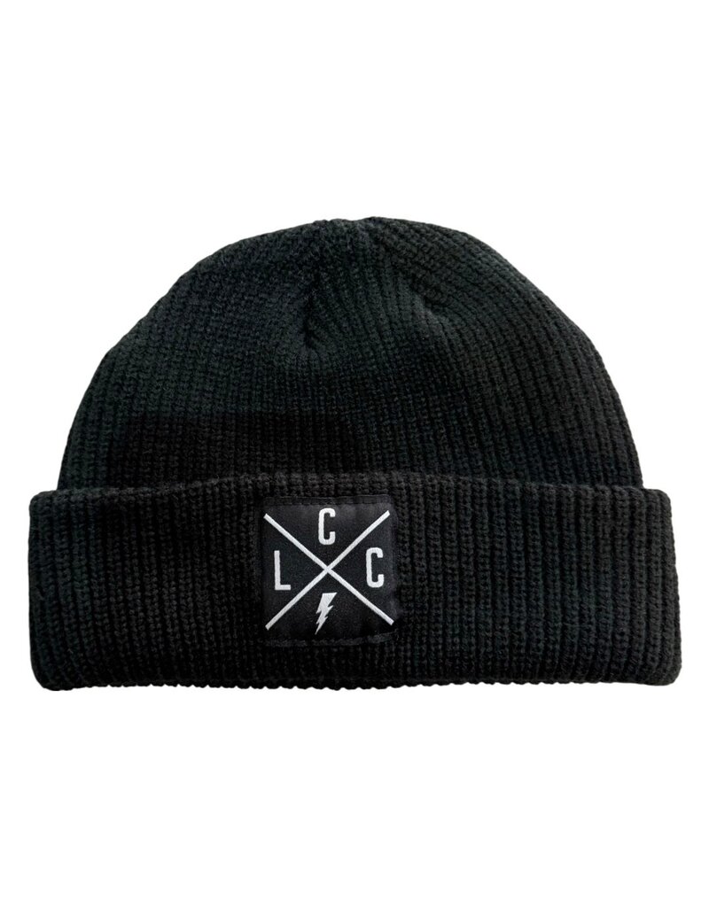 Local Cycle Co Local Cycle Co LCC Lightning Beanie Black