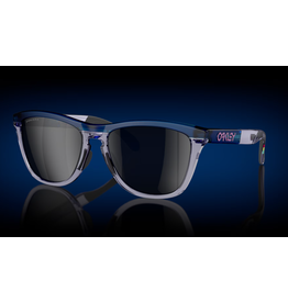 Oakley Oakley Sunglasses Frogskins Range Matte Trans Blue / Prizm Black Lens