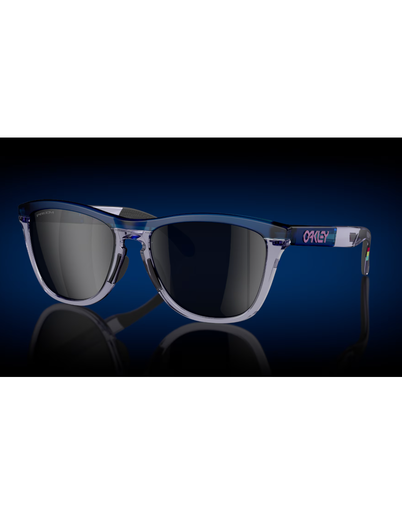 Oakley Oakley Sunglasses Frogskins Range Matte Trans Blue / Prizm Black Lens