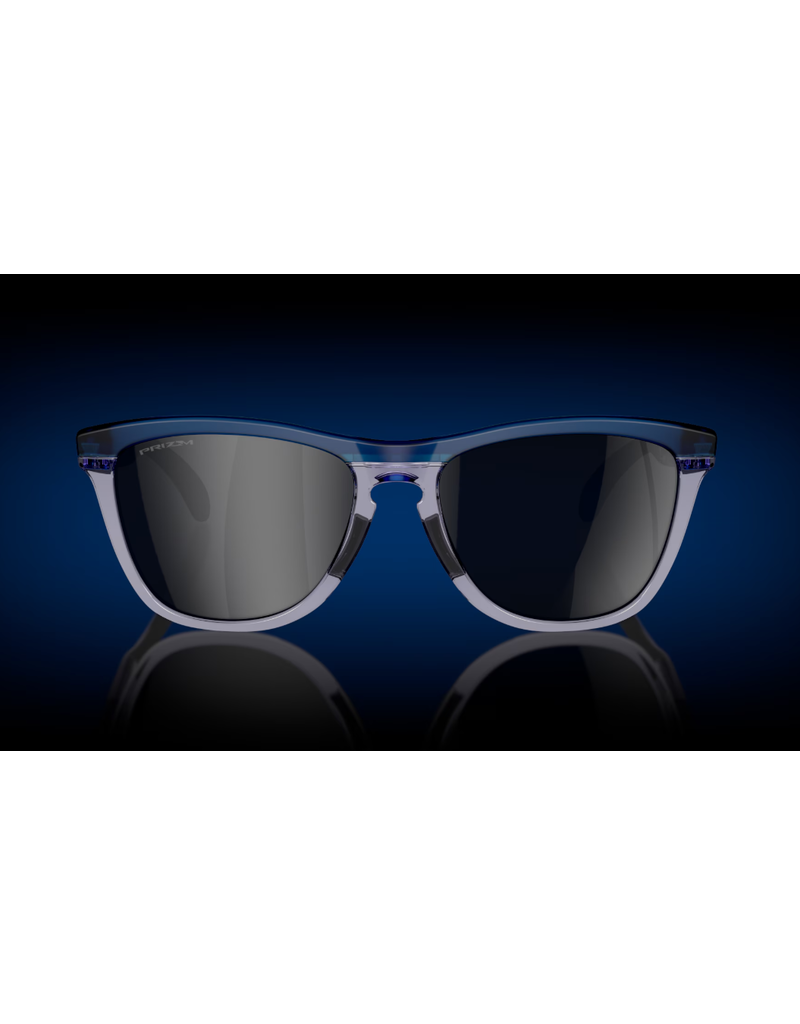 Oakley Oakley Sunglasses Frogskins Range Matte Trans Blue / Prizm Black Lens