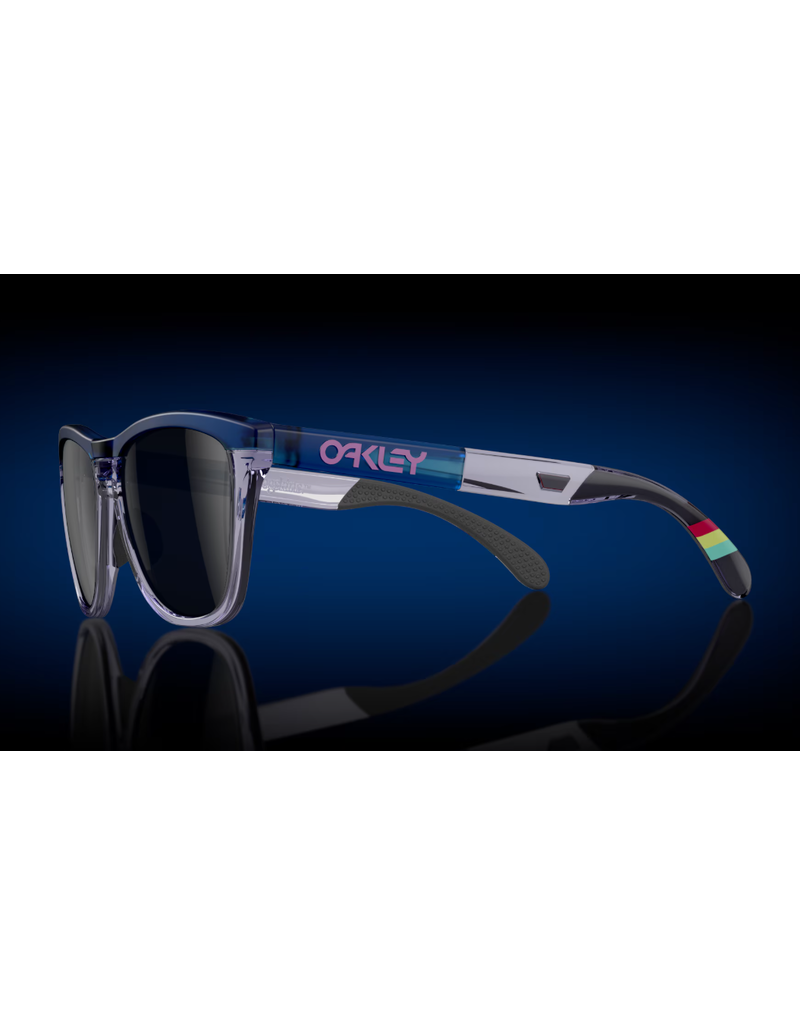 Oakley Oakley Sunglasses Frogskins Range Matte Trans Blue / Prizm Black Lens