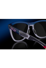 Oakley Oakley Sunglasses Frogskins Range Matte Trans Blue / Prizm Black Lens
