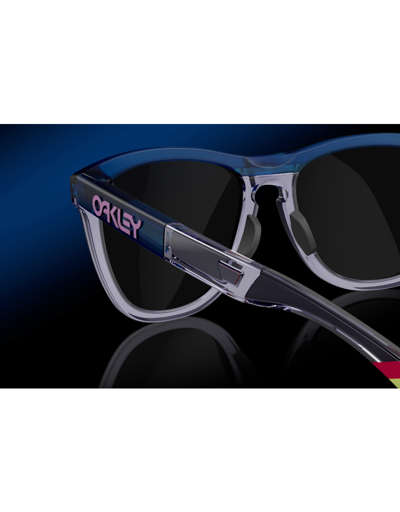 Oakley Oakley Sunglasses Frogskins Range Matte Trans Blue / Prizm Black Lens